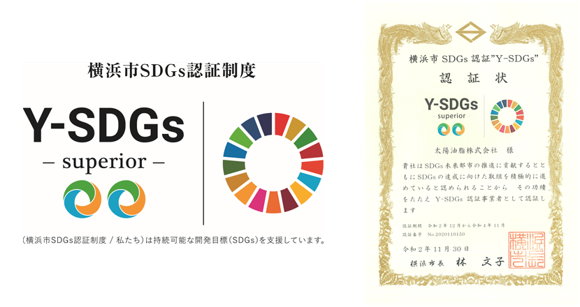 Y-SDGs認証取得